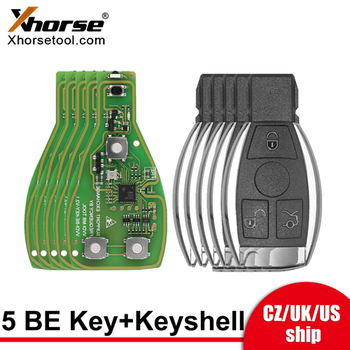 Xhorse BE Key Pro + 5 Free MB Tokens 5pcs/lot - XhorseGlobal