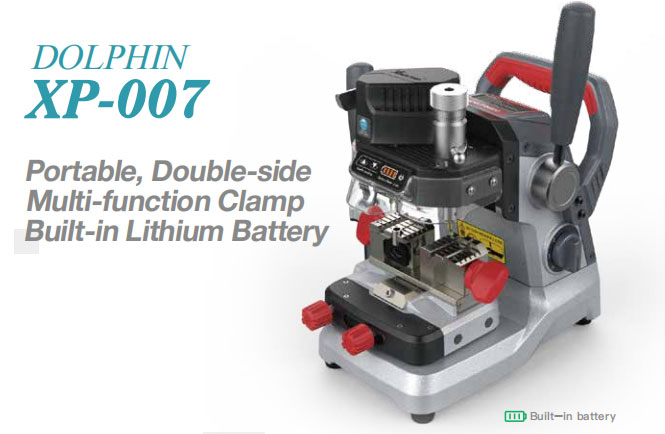 Xhorse DOLPHIN XP-007 Manual Key Cutting Machine for Laser Dimple and Flat Keys - Image 2
