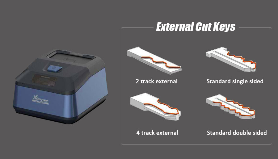 Xhorse Key Reader XDKR00GL Multiple Key Types - Image 3