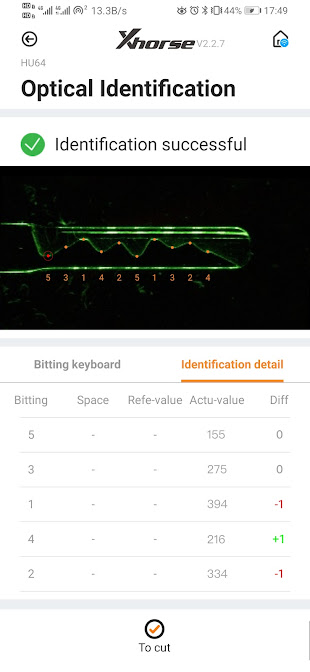 Xhorse Key Reader XDKR00GL Multiple Key Types - Image 6